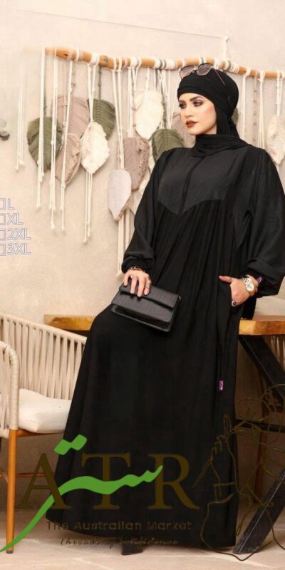 Basic Black Abaya