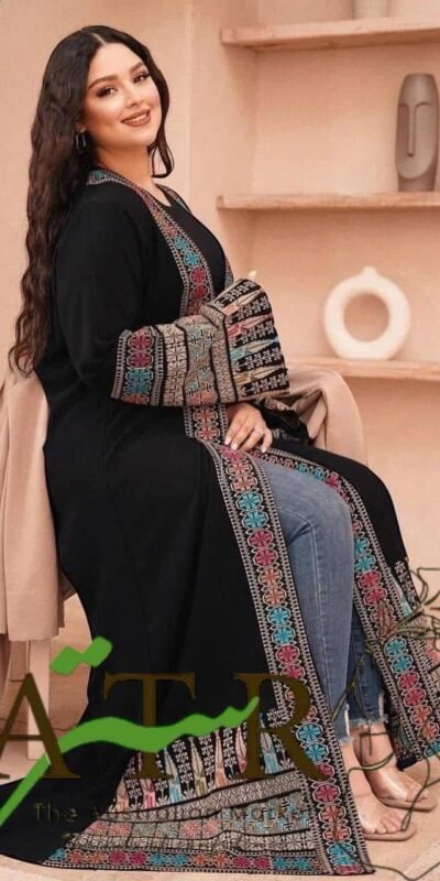 A stunning Saudi Crepe Cardigan
