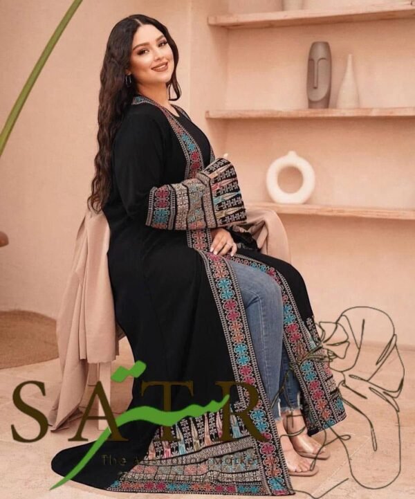 A stunning Saudi Crepe Cardigan
